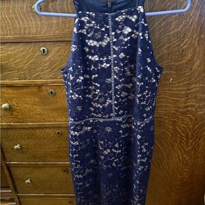 Vince Camuto Blue Size 8 Dress